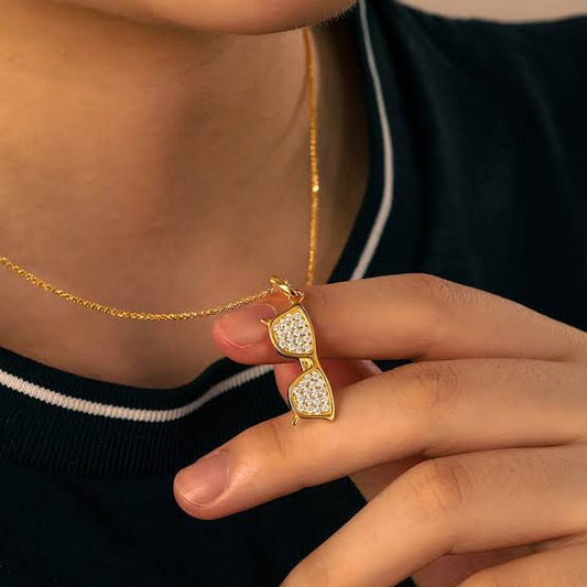 Sunglasses Pendant Necklace