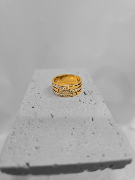Luxury Stacked Layered Ring