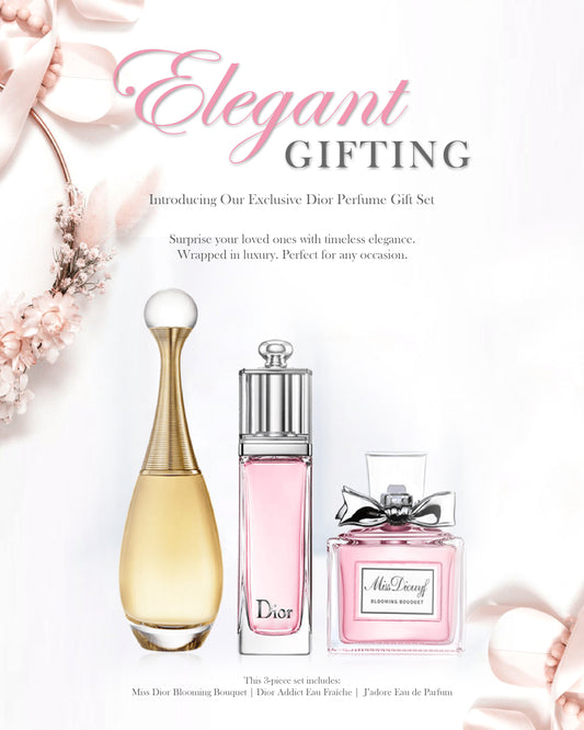 Dior 3 in 1 Miniature Luxury Perfume Set
