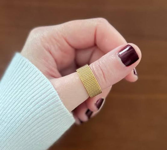 Meshed Link Chain Ring