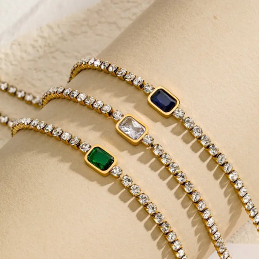 Sapphire Tennis Bracelet