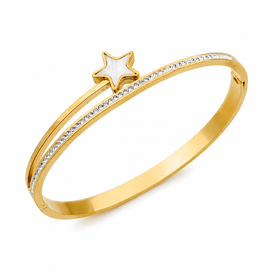 Elegant Polar Star Bangle
