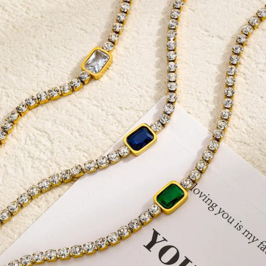 Saphire Tennis Bracelet