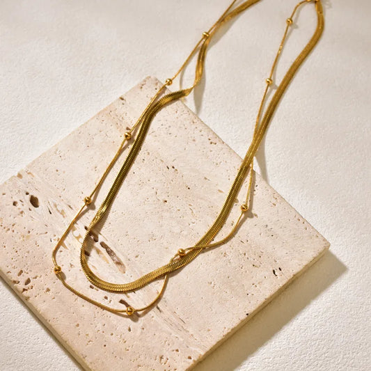 Elysian layered Necklace