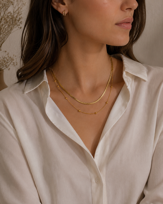 Elysian layered Necklace