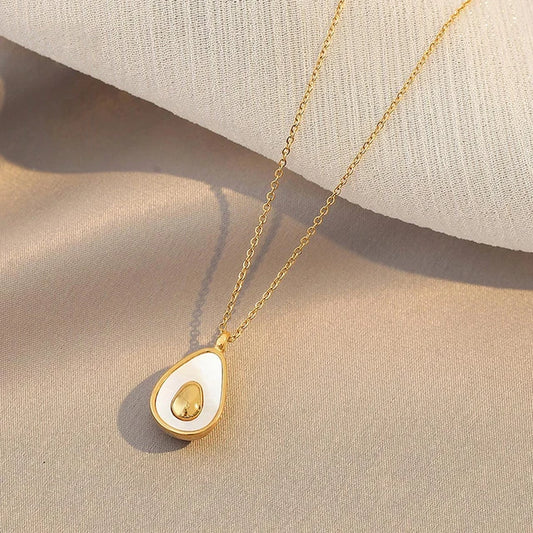 Avocado Pendent Necklace