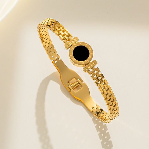 Roman Numeral Love Hand Cuff