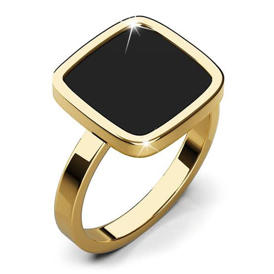 Onyx Black Ring