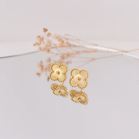 Clover Gold Earrings