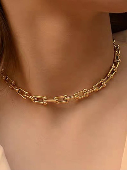 Chunky Hop Chain Necklace