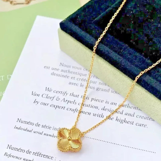 Gold Clover Necklace