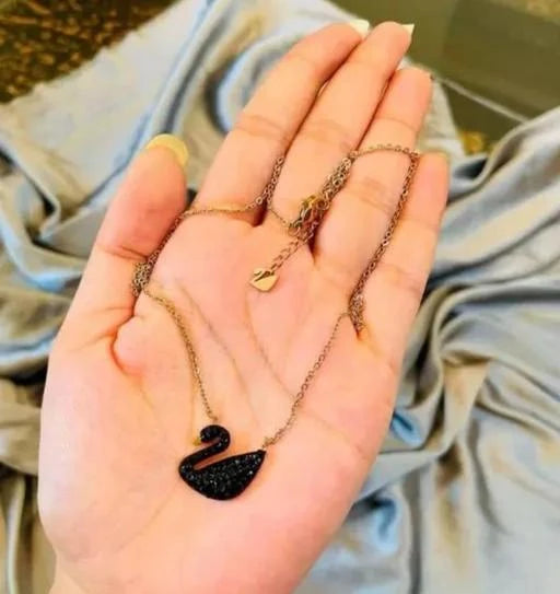 Black Swan Necklace
