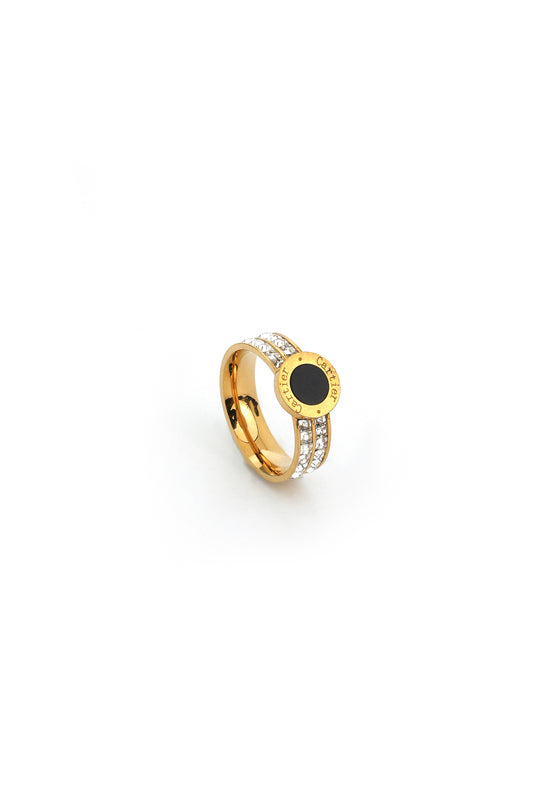 Black Stone Ring