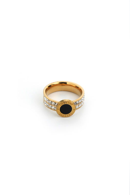 Black Stone Ring