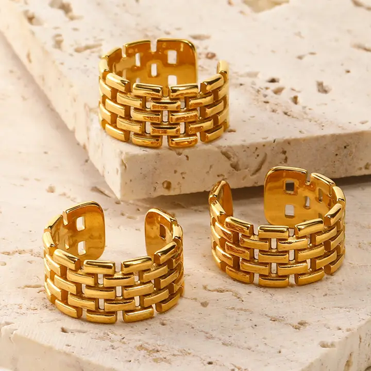 Link Chain Adjustable Ring