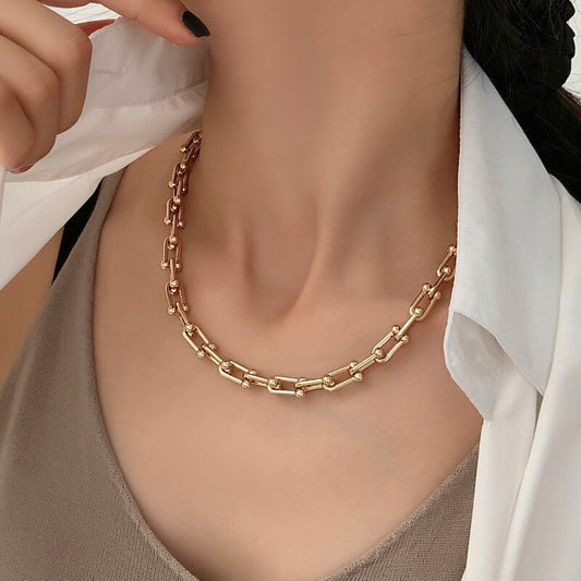 Chunky Hop Chain Necklace