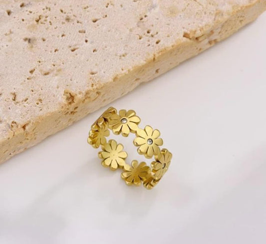 Daisy Flower Ring