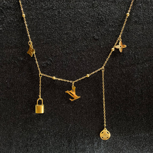 LV Padlock Necklace