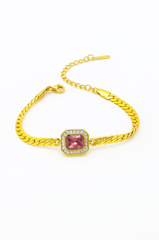 Blush Radiance Zircon Bracelet