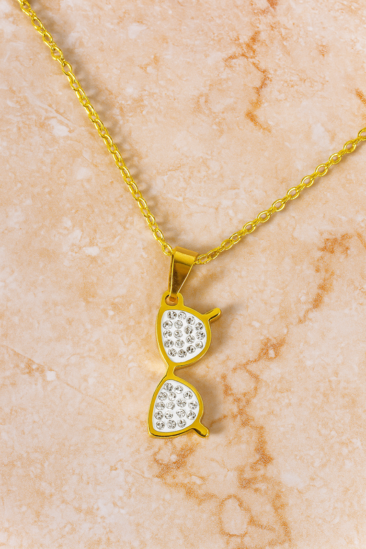 Sunglasses Pendant Necklace