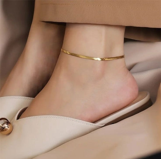classic snake chain Anklet