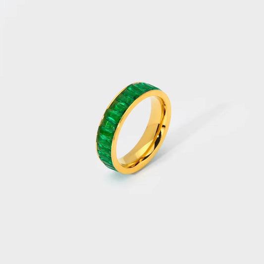 Full Zircon Luxury Ring