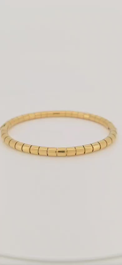 Sleek Coil Bangle